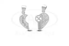 Срібна підвіска "BEST FRIENDS"