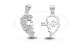 Срібна підвіска