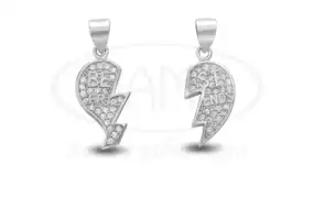 Срібна підвіска "BEST FRIENDS"