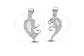 Срібна підвіска