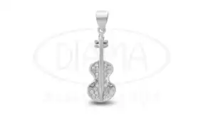 Срібна підвіска "Скрипка"