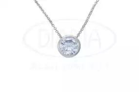 Срібне кольє