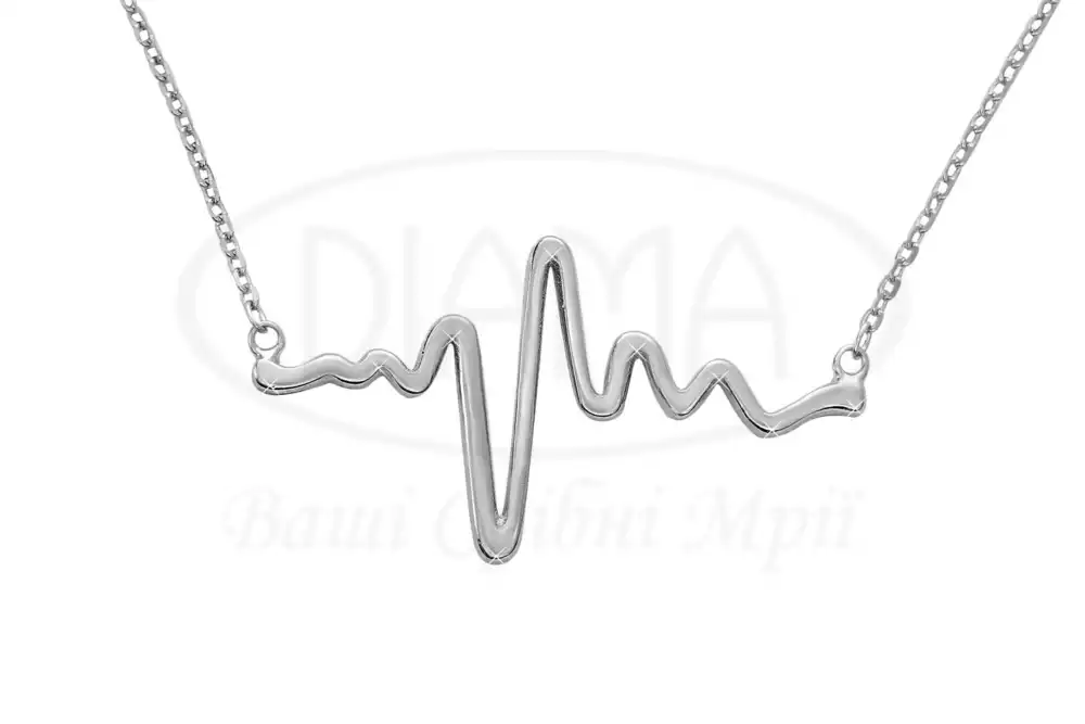 Срібне кольє фото 1