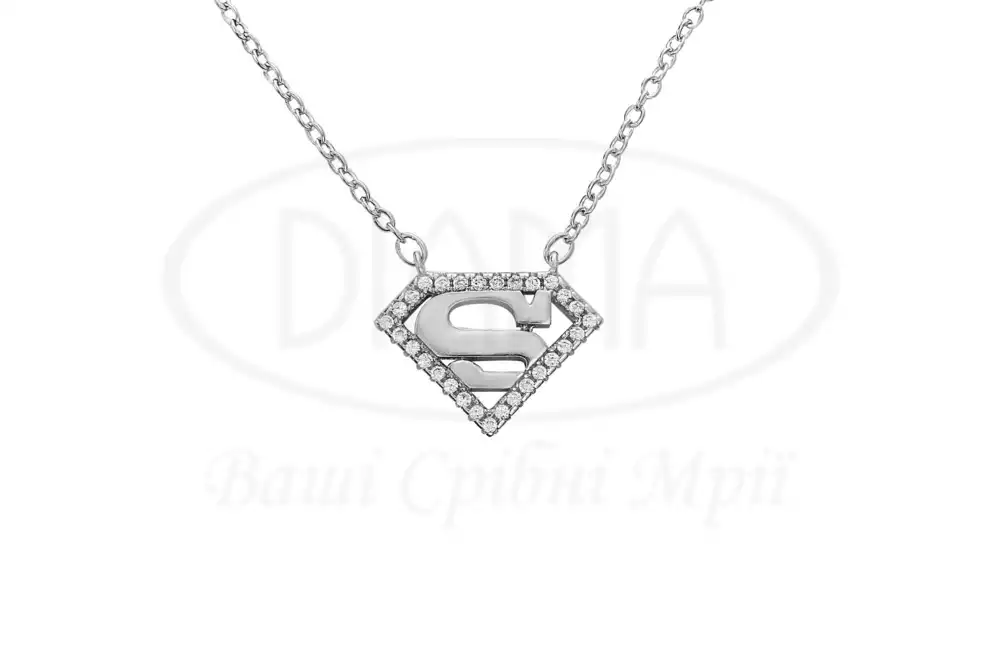 Срібне кольє фото 1