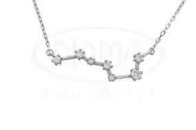 Срібне кольє