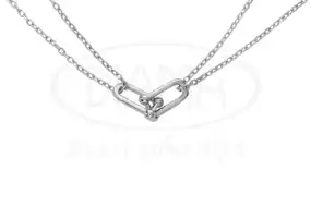 Срібне кольє