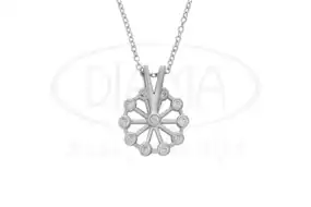 Срібне кольє