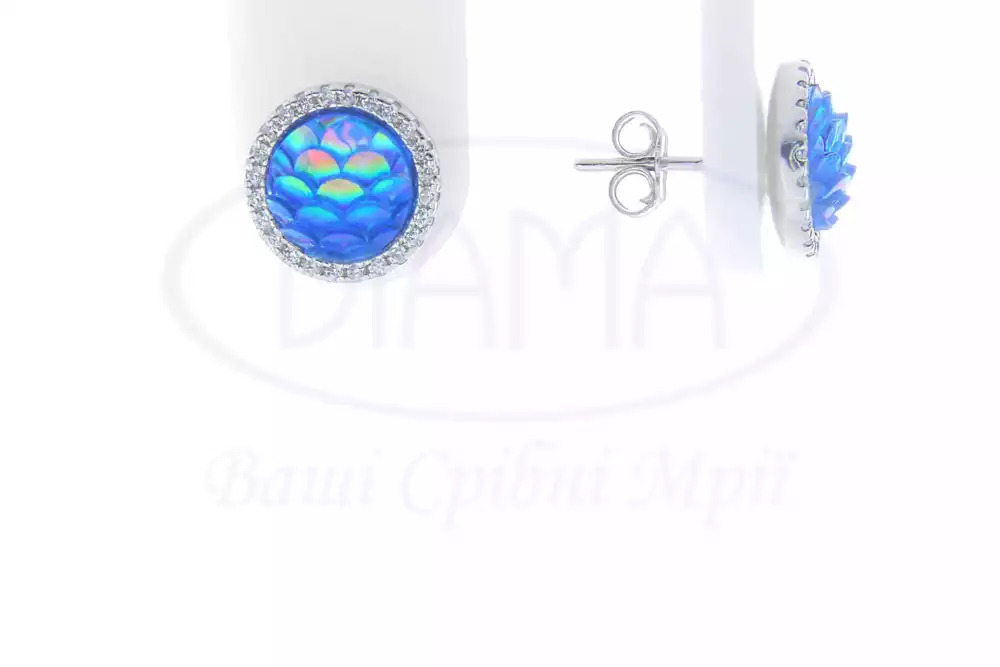 Срібні сережки фото 1