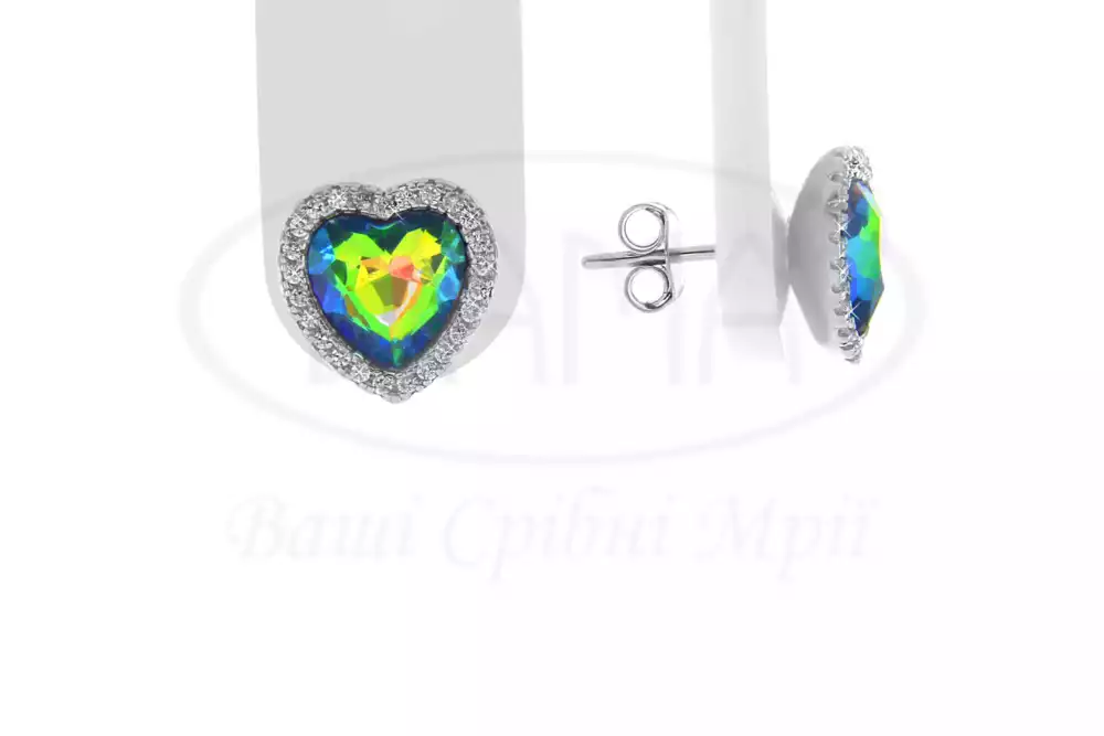 Срібні пусети фото 1