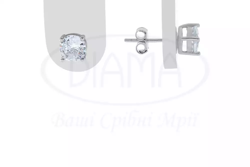 Срібні пусети фото 1