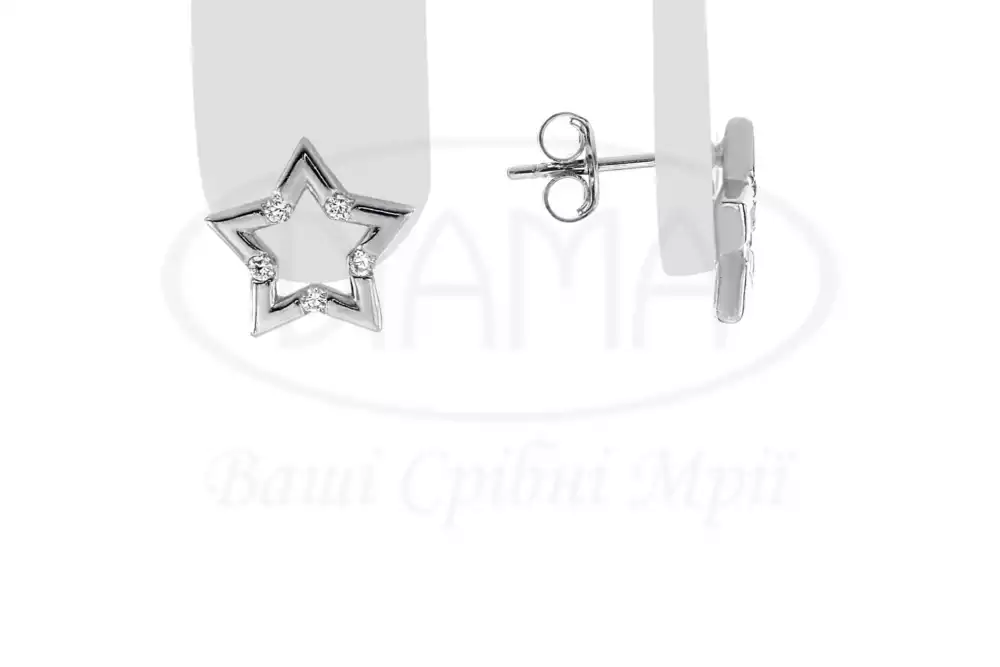 Срібні пусети фото 1