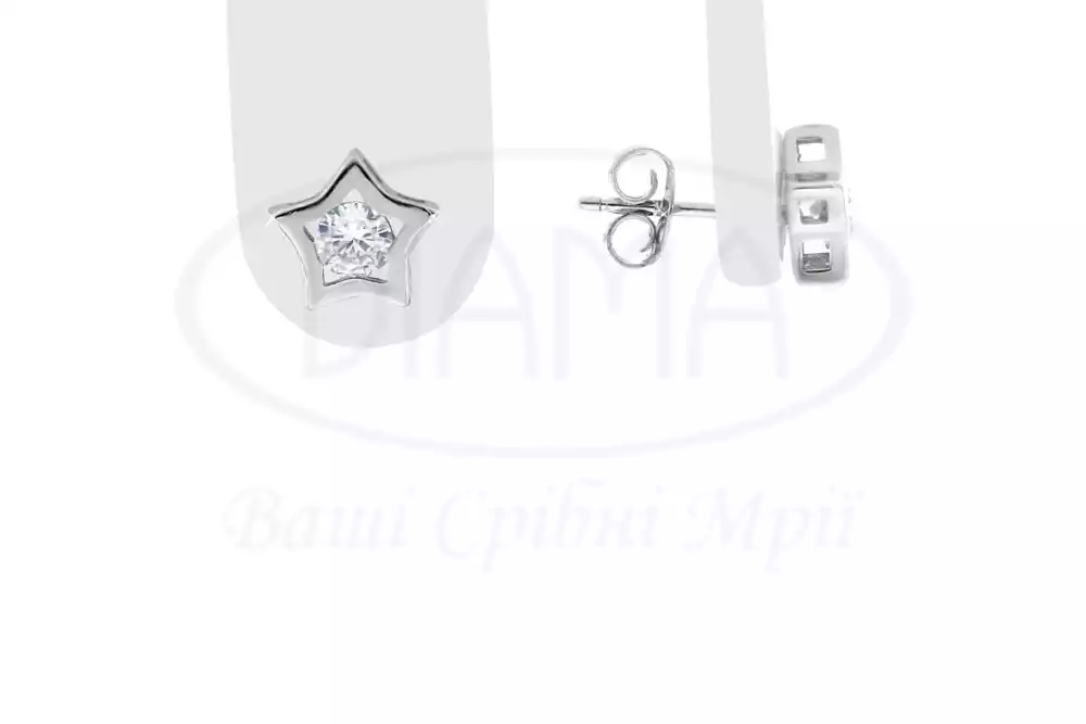 Срібні пусети фото 1