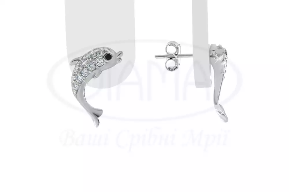 Срібні пусети фото 1