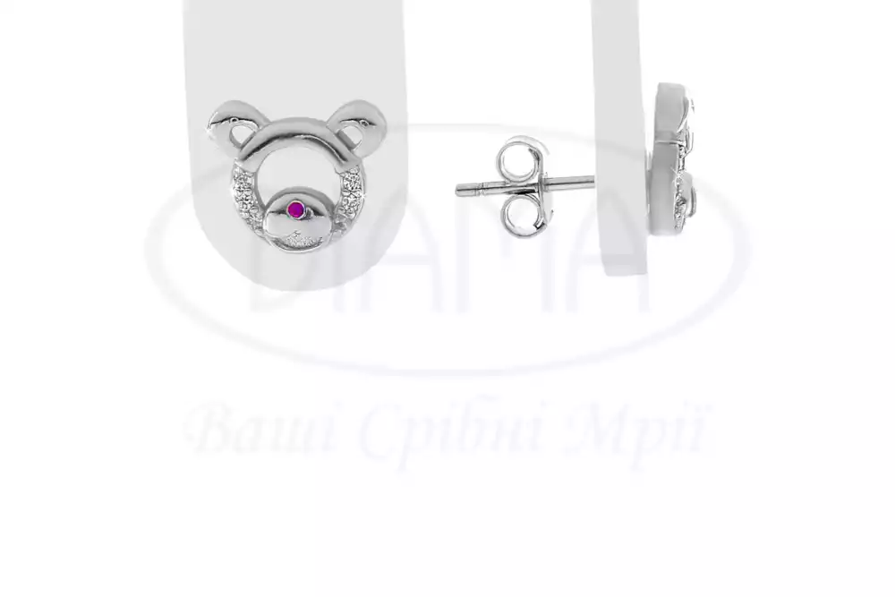 Срібні пусети фото 1