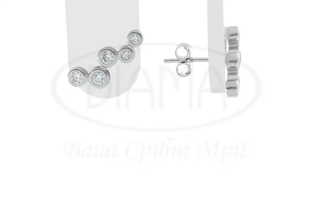 Срібні пусети фото 1