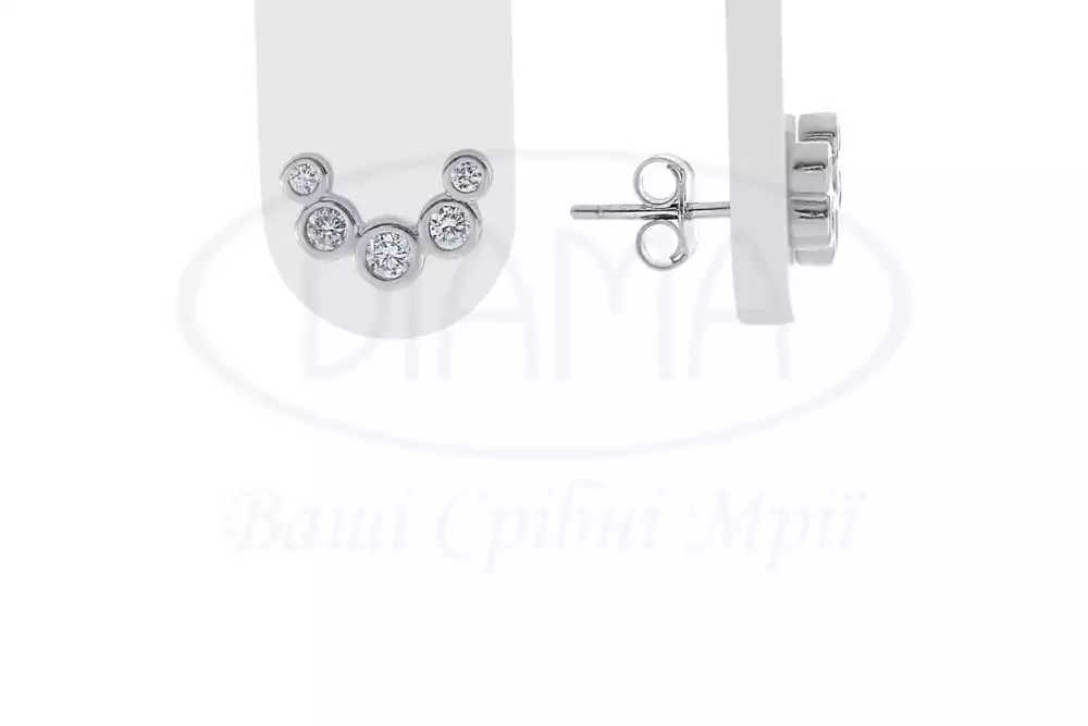 Срібні пусети фото 1