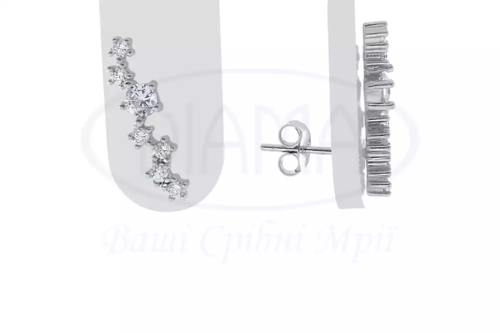 Срібні пусети фото 1