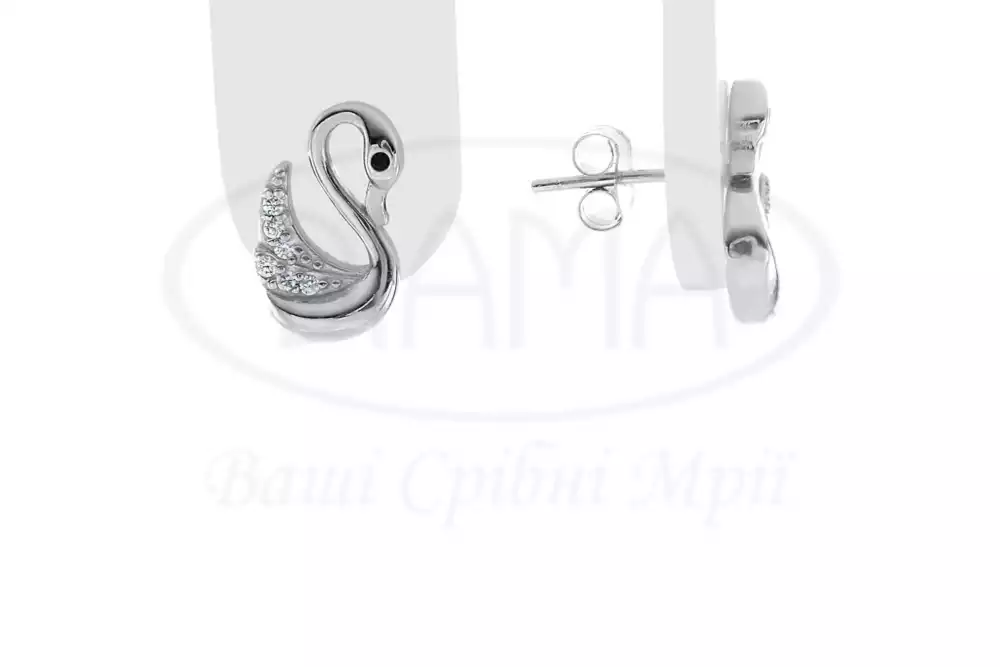 Срібні пусети фото 1