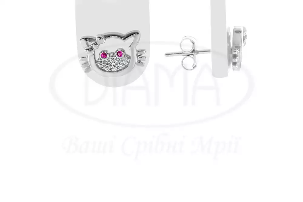 Срібні пусети фото 1