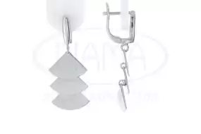 Срібні сережки