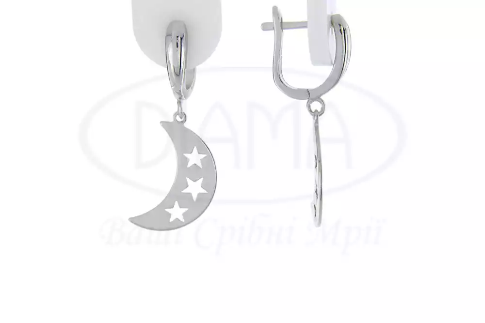 Срібні сережки фото 1