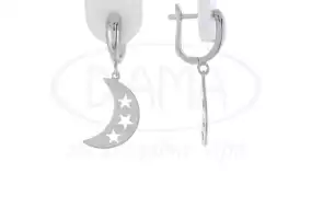 Срібні сережки