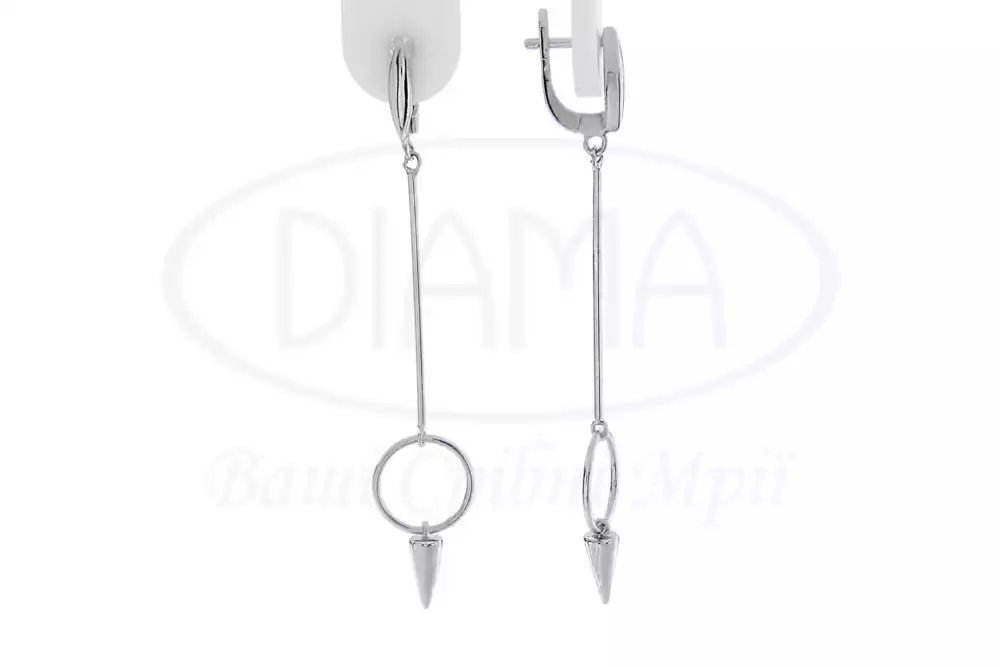 Срібні сережки фото 1