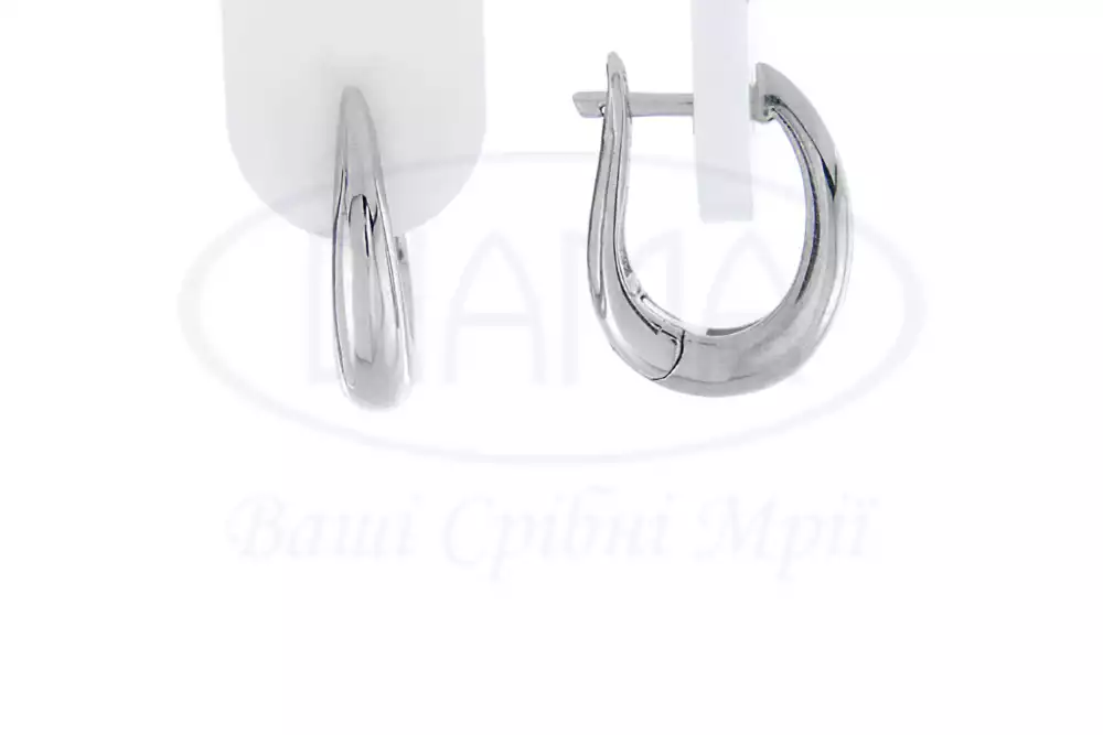Срібні сережки фото 1