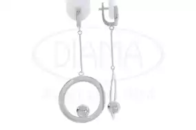 Срібні сережки