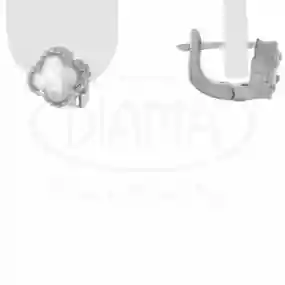 Сережки срібні з Перламутром