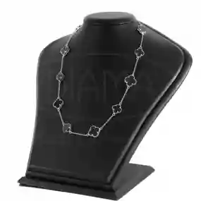 Кольє срібне Чотирилисник