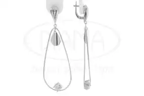 Срібні сережки