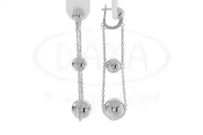 Срібні сережки