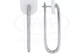 Срібні сережки