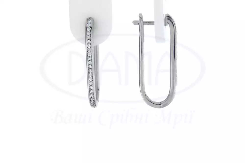 Срібні сережки фото 1