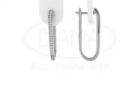 Срібні сережки