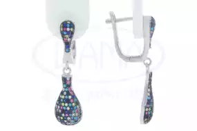 Срібні сережки