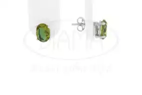 Срібні сережки з Султанітом