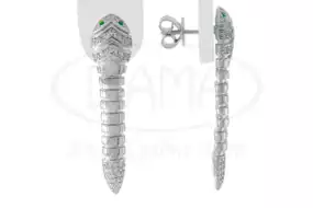 Срібні сережки