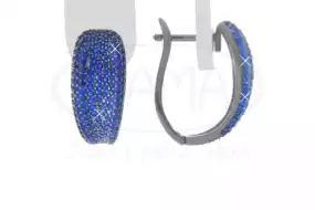 Срібні сережки