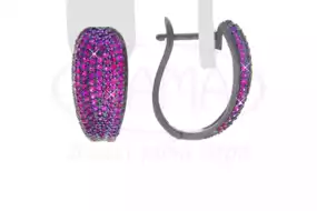 Срібні сережки