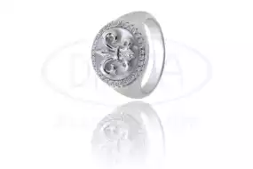 Каблучка срібна з Перламутром