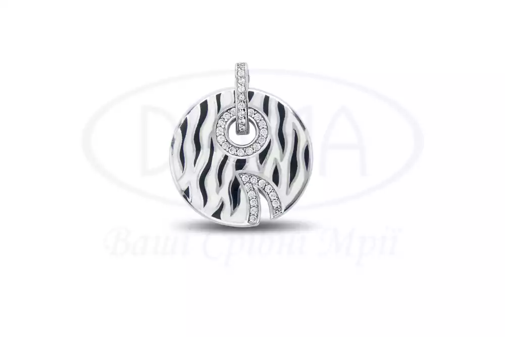 Підвіска срібна з Емаллю фото 1