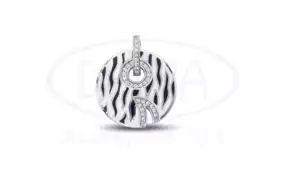 Підвіска срібна з Емаллю