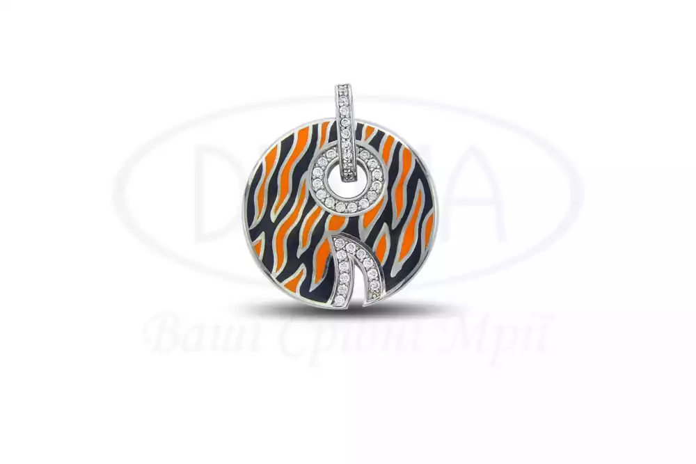 Підвіска срібна з Емаллю фото 1