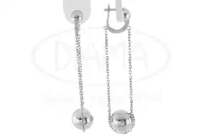 Срібні сережки