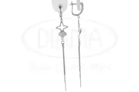 Срібні сережки