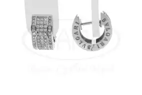 Срібні сережки з цирконом