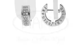 Срібні сережки з цирконом