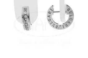 Срібні сережки з цирконом